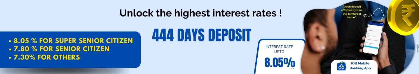 444 Days Deposit